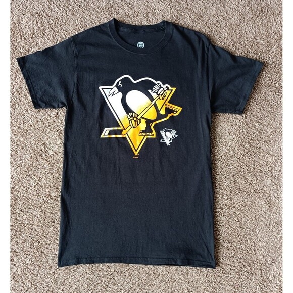 Pittsburgh Penguins T-Shirt Men's Small Black NHL Short Sleeve - Picture 1 of 6